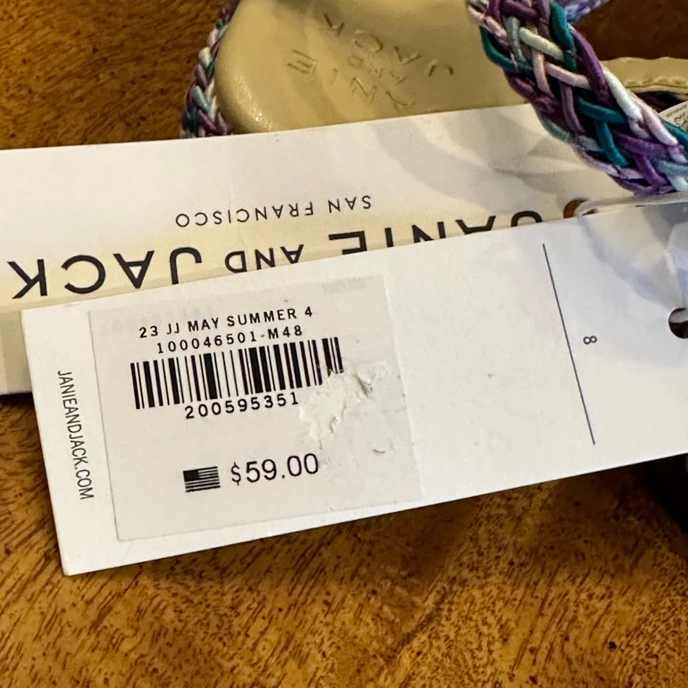JANIE and JACK BRAIDED ESPADRILLE